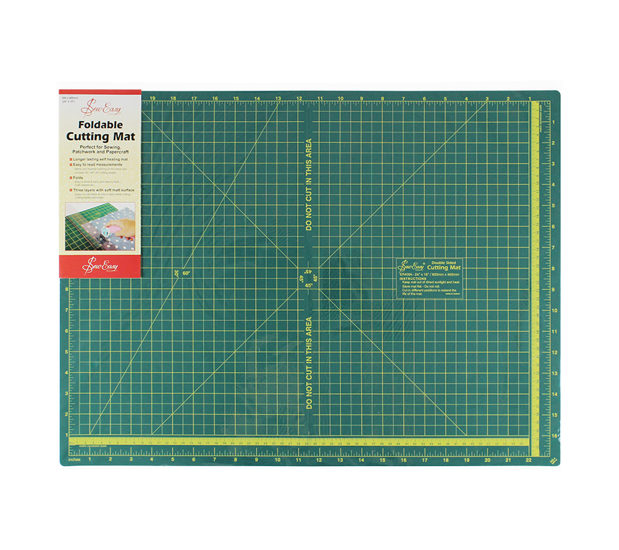 Sew Easy Cutting Mat Foldable 600 X 450 X 1.8mm by Sew Easy in Sew Easy